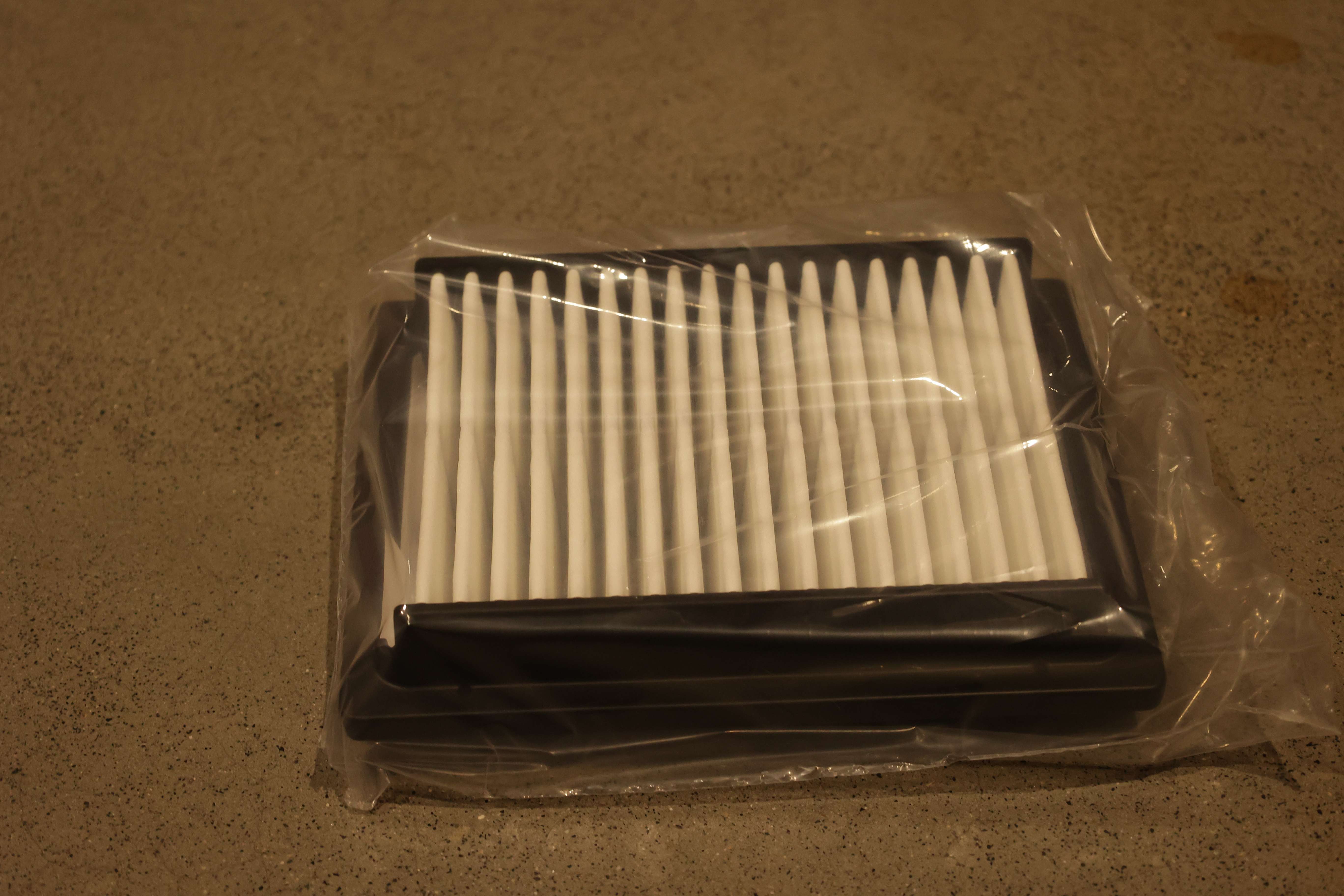 SANY Fresh Air Filter 60250669 reverse angle view