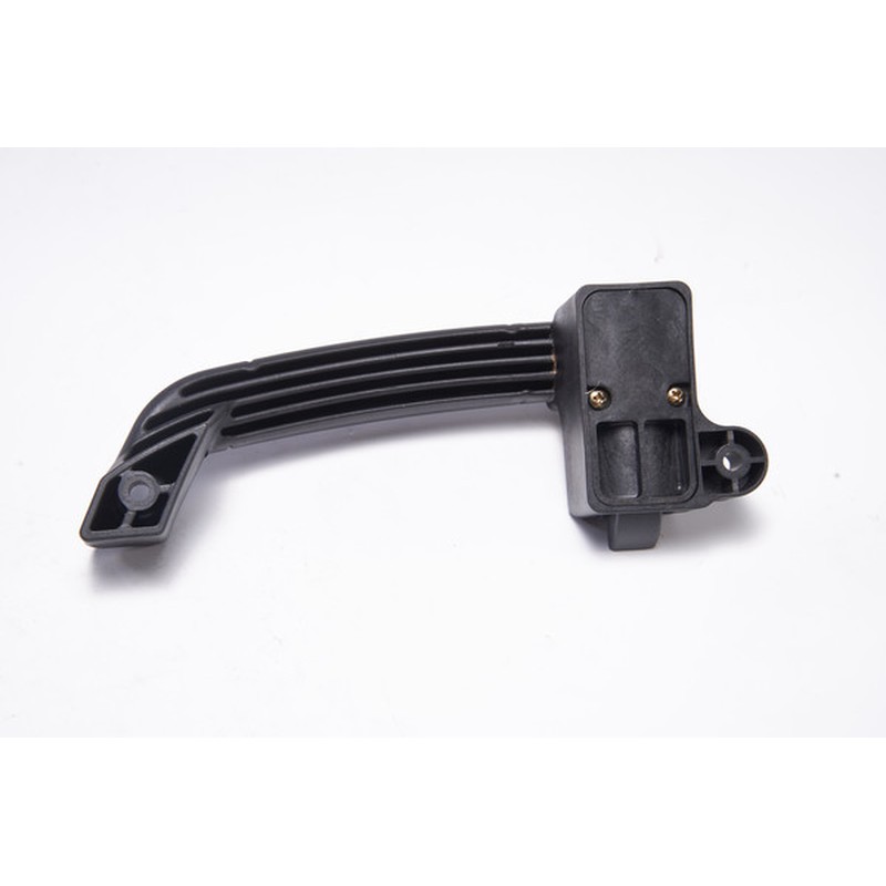 SANY Front Window Left Latch 130907000491A side view with mounting head