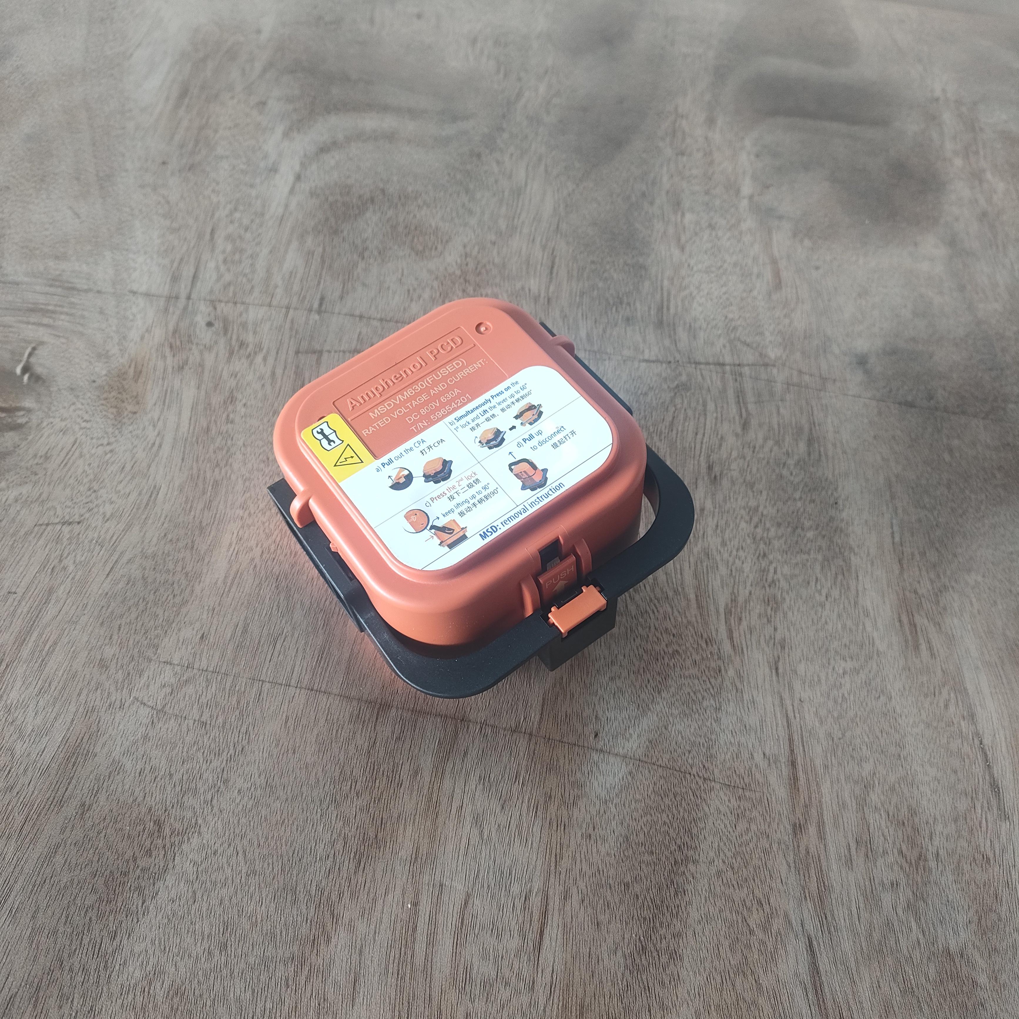 SANY Maintenance Switch Plug 140108000003A022 side view