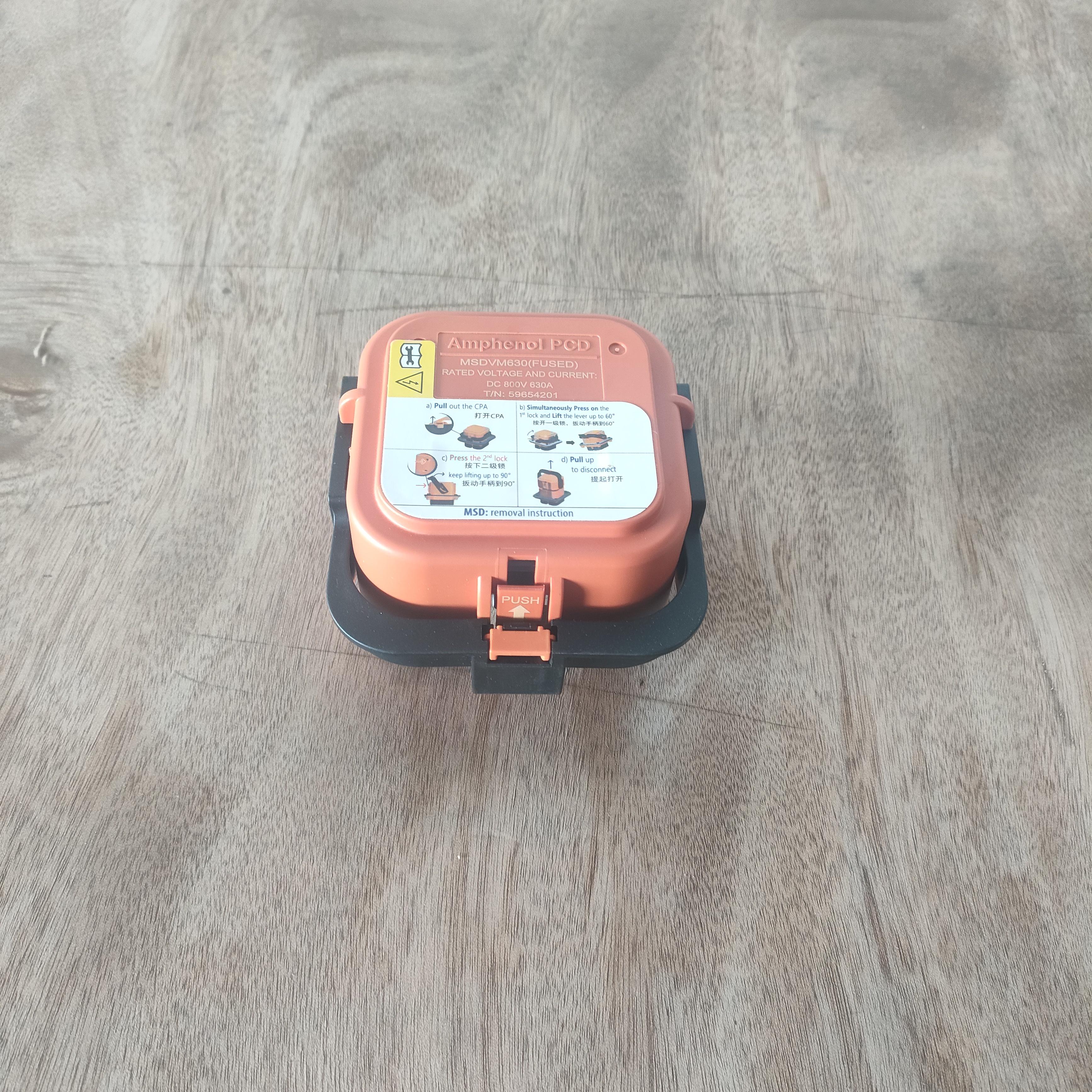 SANY Maintenance Switch Plug 140108000003A022 close-up detail