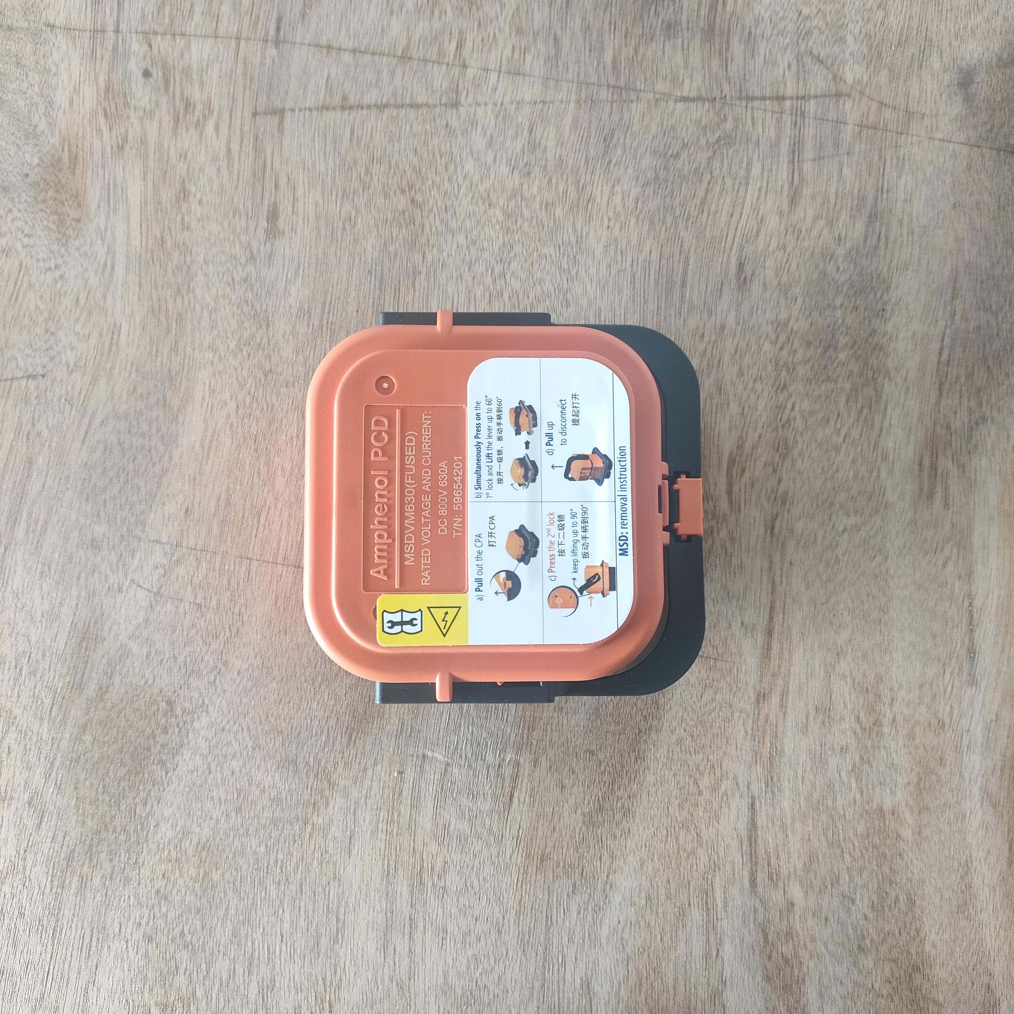 SANY Maintenance Switch Plug 140108000003A022 reverse angle view