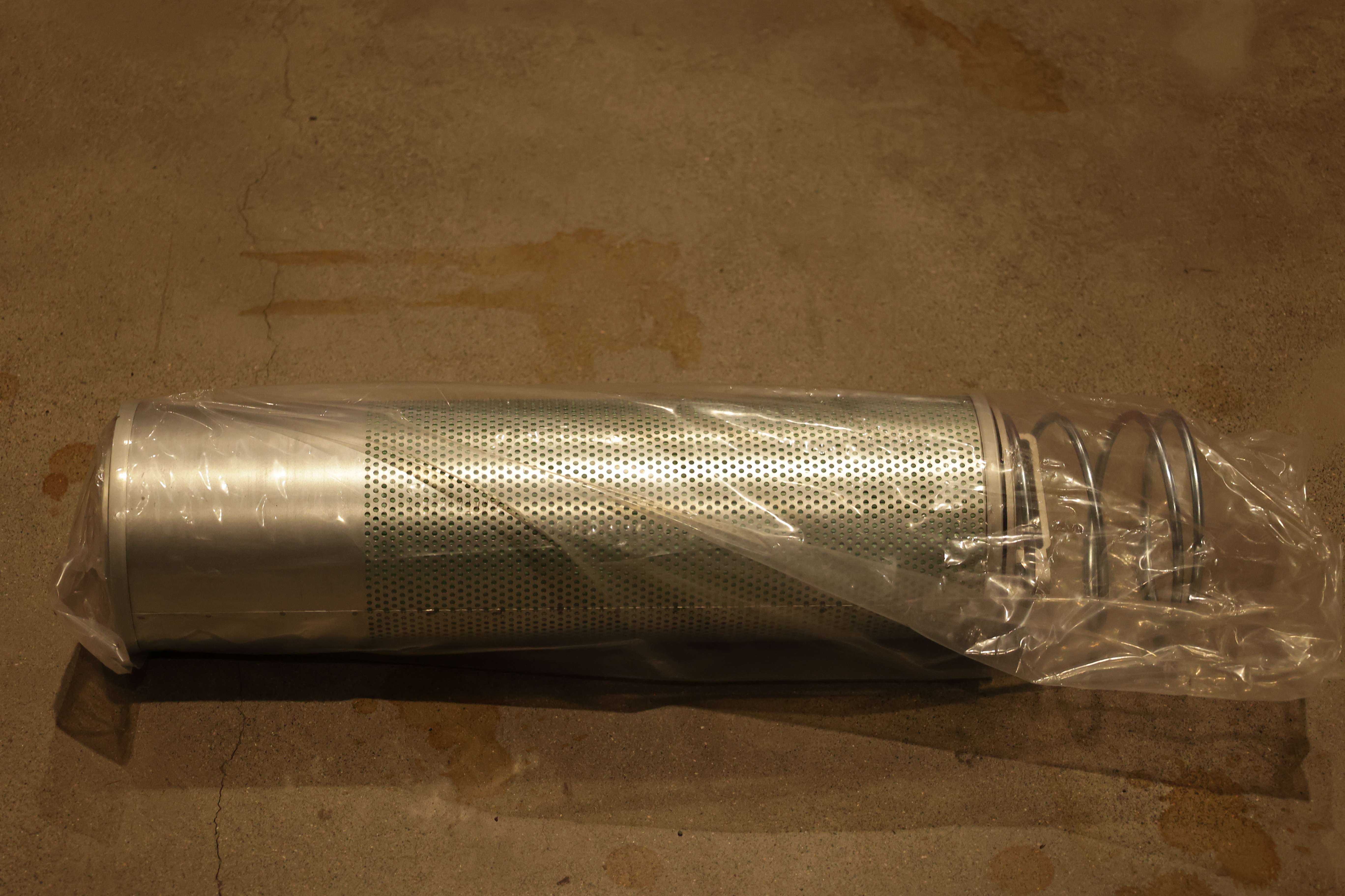 SANY Return Oil Filter 60200365 reverse angle view