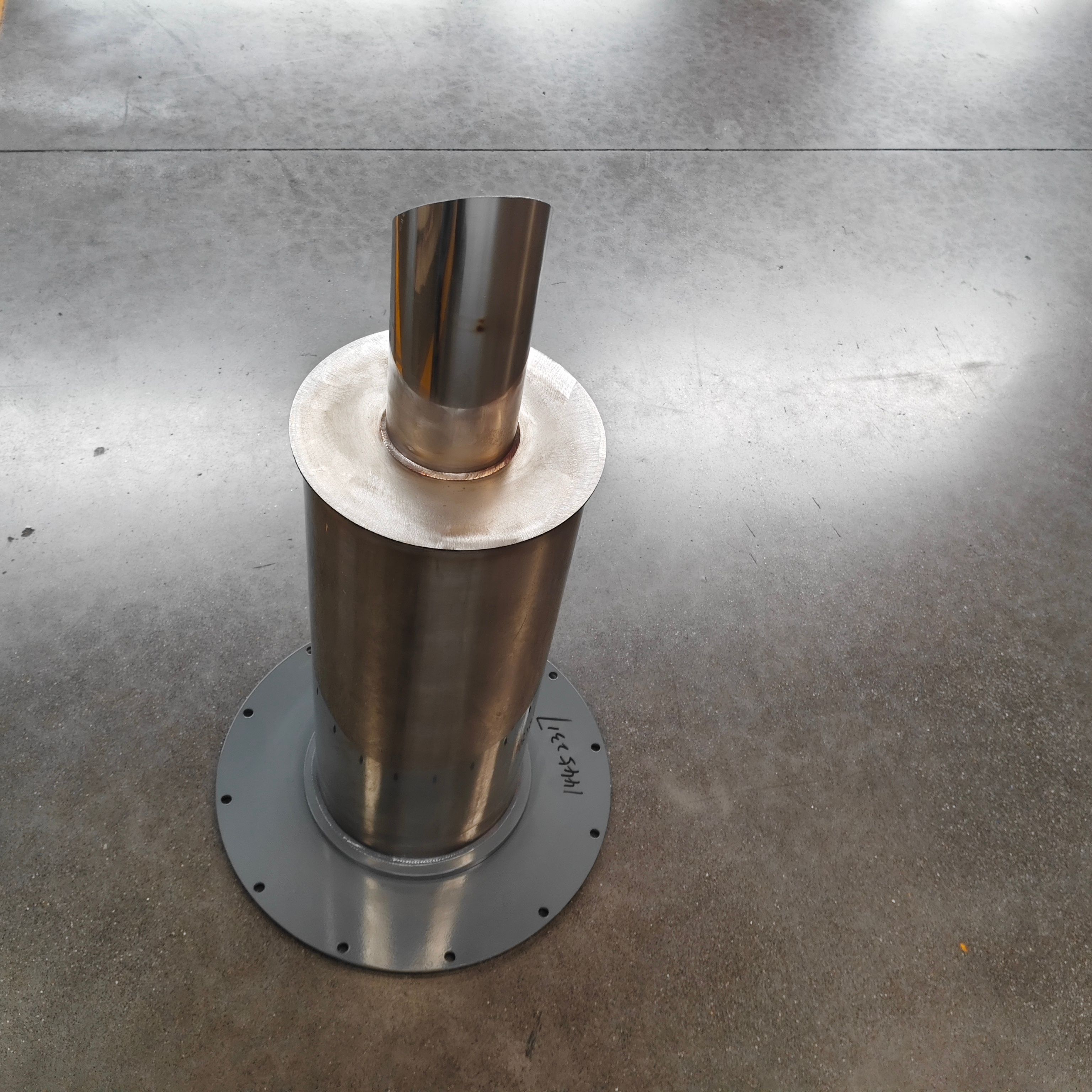 SANY Return Oil Filter Assembly 14452317 side view
